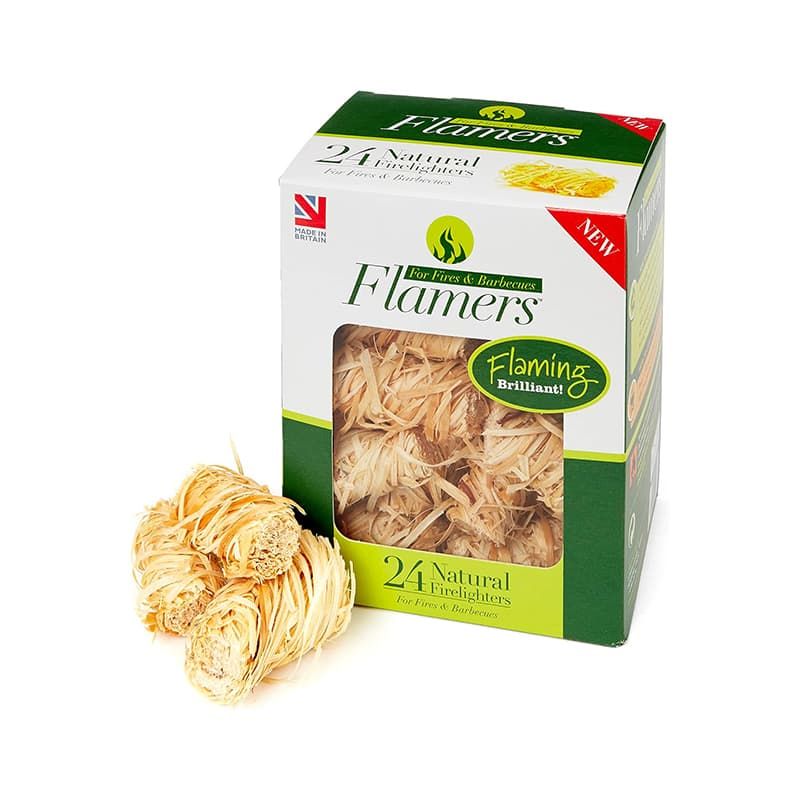 Flamers Natural Firelighters Pack of 24