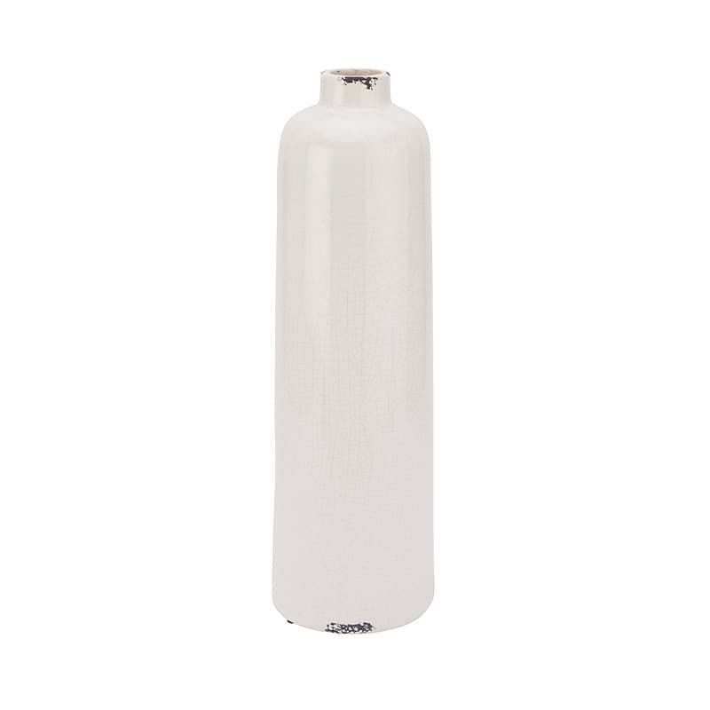 Garda Glazed Raine Vase - White