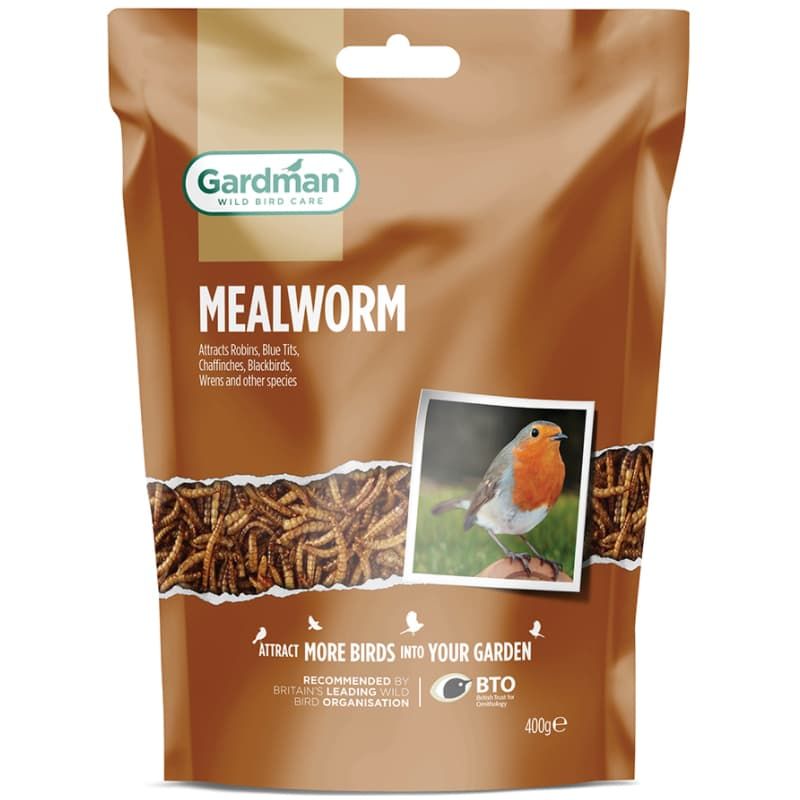 MEALWORM POUCH 400G
