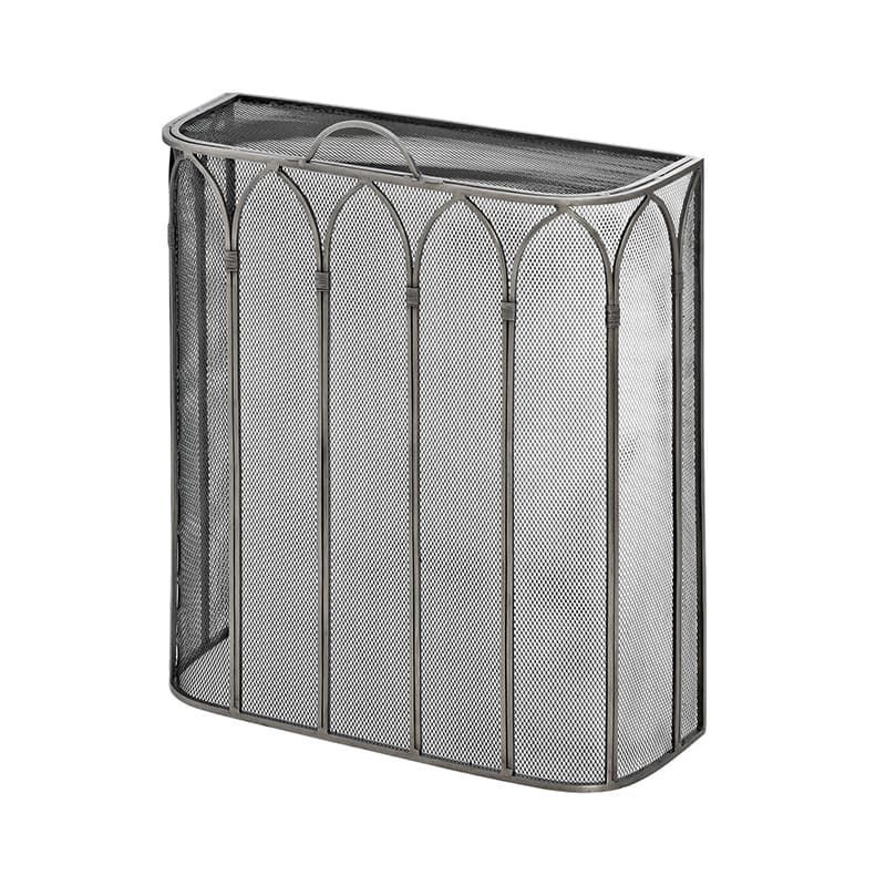 Gothic Antique Pewter Firescreen