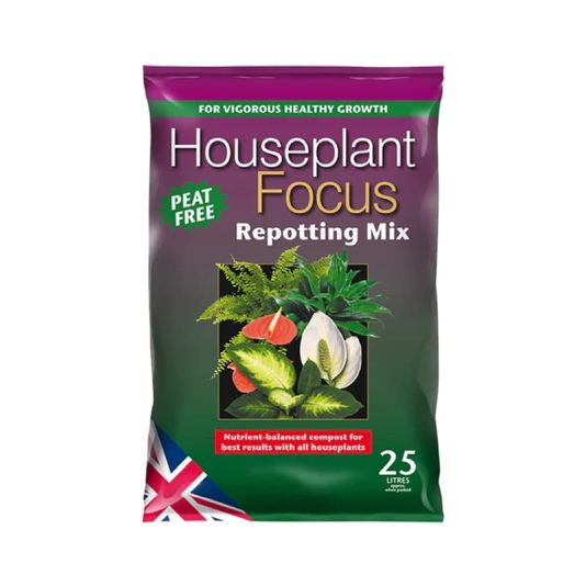 Houseplant Focus Peat Free Repotting Mix 25 Litre