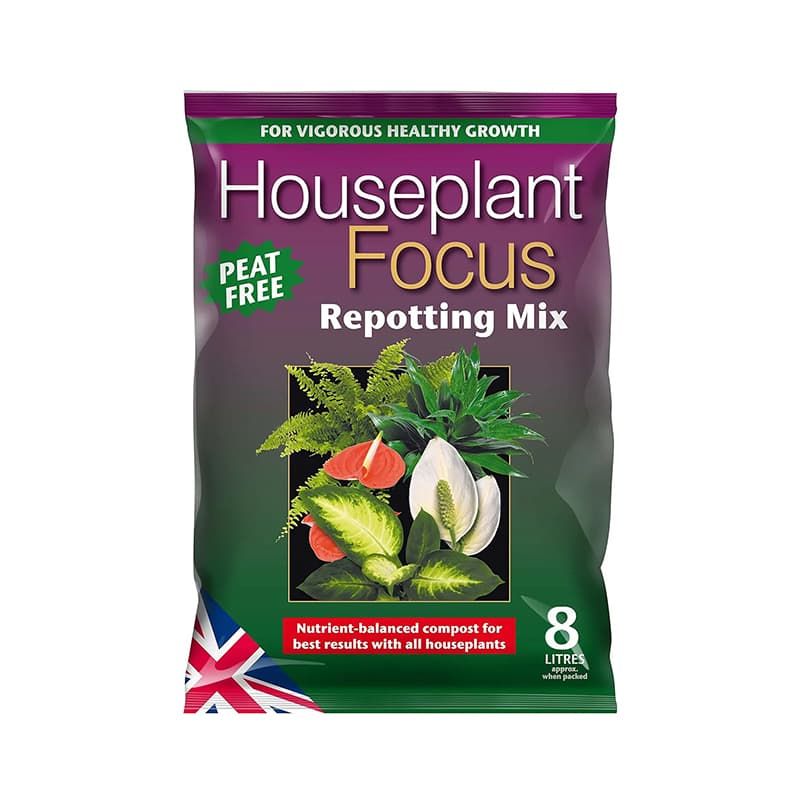 Houseplant Focus Peat Free Repotting Mix 8 Litre