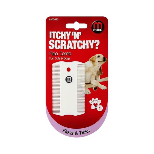 Itchy 'n' Scratchy? Flea Comb