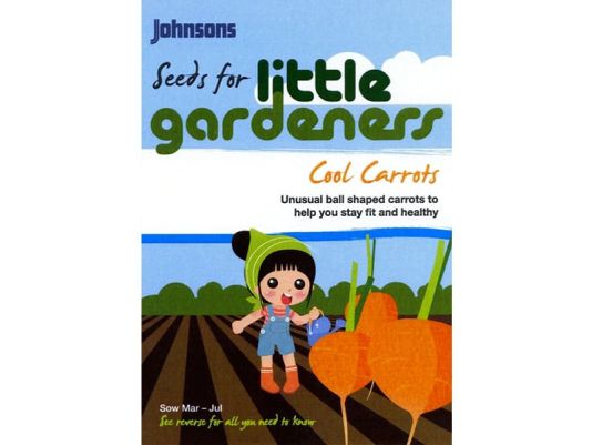 Little Gardeners 'Mini Basketball Carrots' Seeds