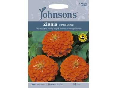 Zinnia 'Orange King' Seeds
