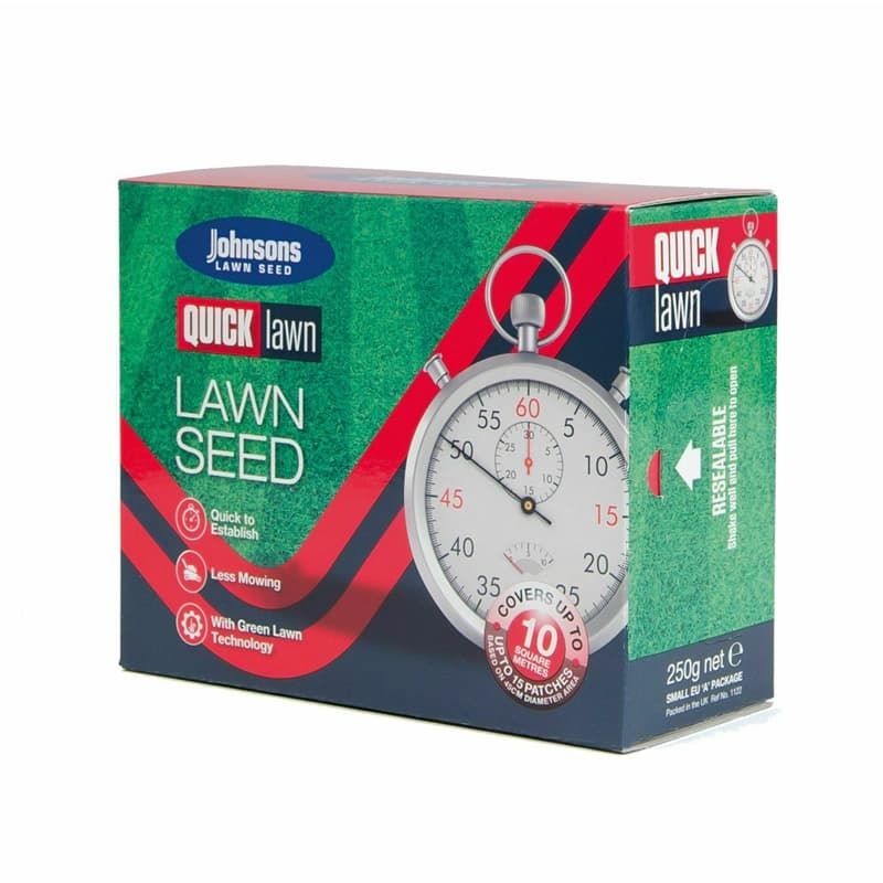 JOHNSONS QUICK LAWN SEED 250G