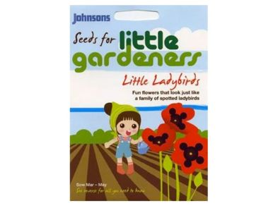 Little Gardeners Ladybird Poppies Seeds