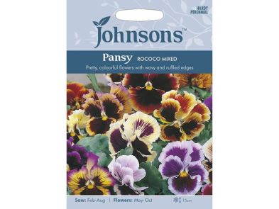 Pansy 'Rococo Mixed' Seeds