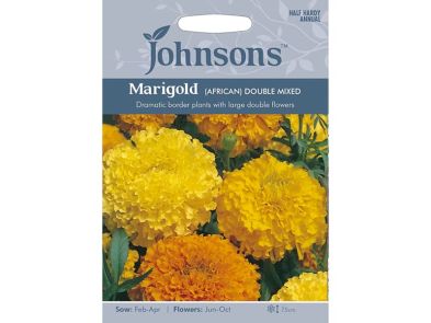 Marigold (African) 'Double Mixed' Seeds