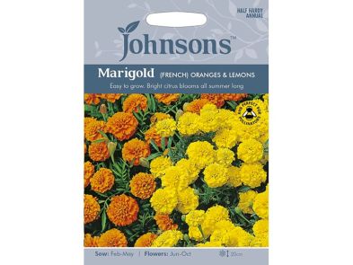 Marigold (French) 'Oranges & Lemons' Seeds