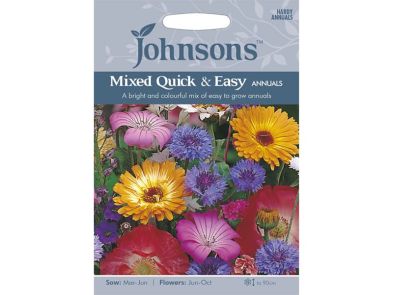 Mixed Quick& Easy Annuals Seeds