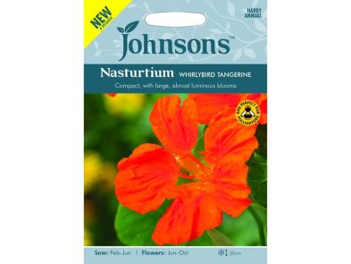 Nasturtium 'Whirlybird Tangerine' Seeds