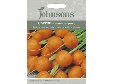 Carrot 'Paris Market 5' (Atlas) Seeds