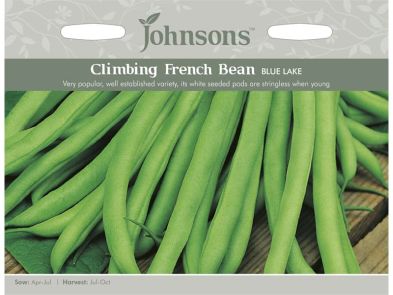 Climbing French Bean 'Blue Lake' Seeds