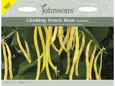 Climbing French Bean 'Sunshine' Seeds