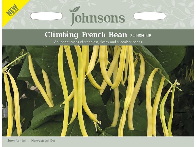 Climbing French Bean 'Sunshine' Seeds