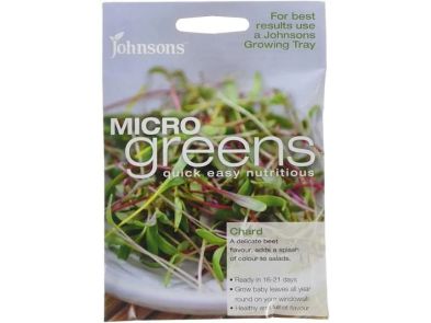 Micro Greens Chard 'Bright Lights' Seeds
