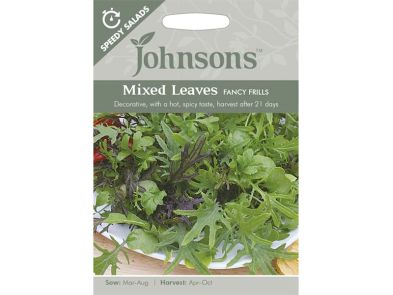 Lettuce 'Fancy Frills Mixed Leaves' Seeds