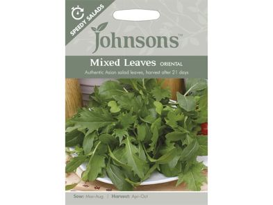 Lettuce 'Oriental Mixed Leaves' Seeds