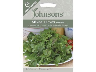 Lettuce 'Ovation Mixed Leaves' Seeds