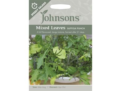 Lettuce 'Suffolk Punch Mixed Leaves' Seeds