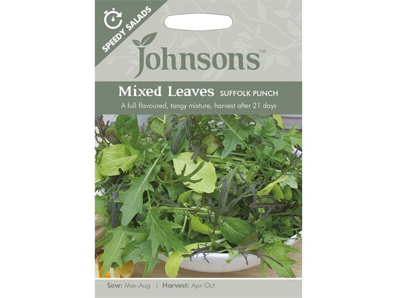 Lettuce 'Suffolk Punch Mixed Leaves' Seeds