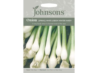 Spring Onion 'White Lisbon Winter Hardy' Seeds