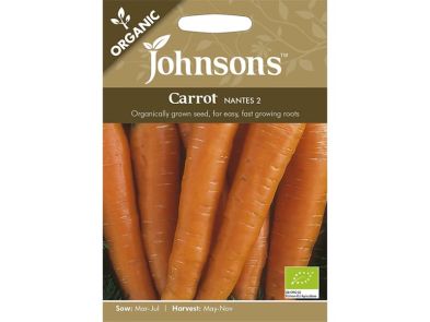 Carrot 'Nantes 2' Organic Seeds