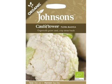Cauliflower 'Flora Blanca' Organic Seeds