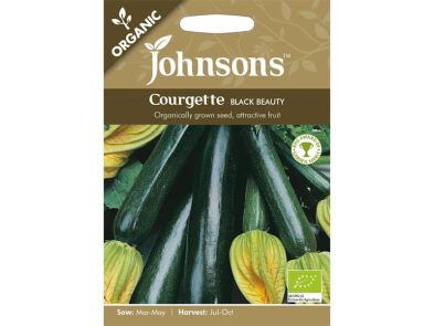Courgette 'Black Beauty' Organic Seeds