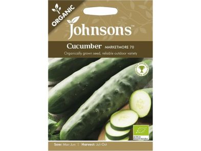 Cucumber 'Marketmore 70' Organic Seeds