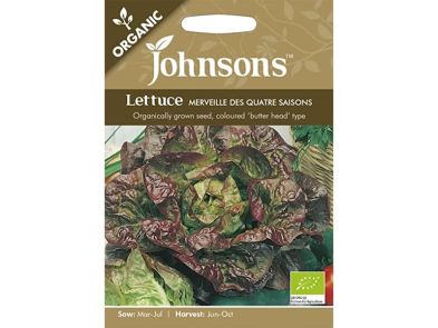 Lettuce 'Merveille Des Quatre Saisons' Organic Seeds