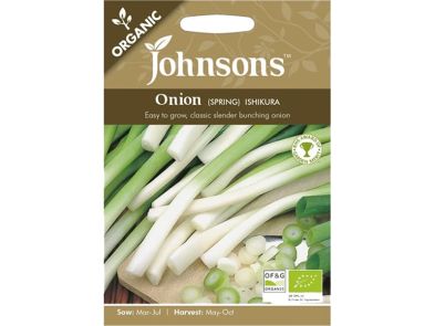 Spring Onion 'Ishikura' Organic Seeds