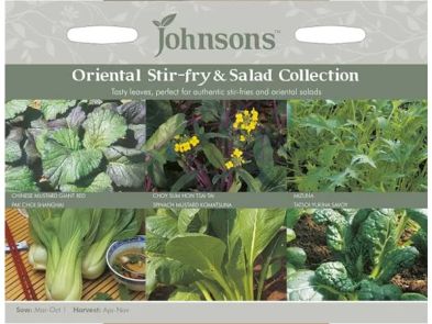 Oriental Stirfry & Salad Collection Seeds
