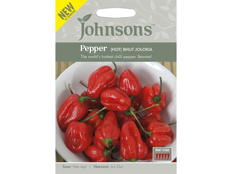 Pepper (hot) 'Bhut Jolokia' Seeds