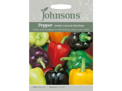 Pepper (sweet) 'Colour Spectrum' Seeds