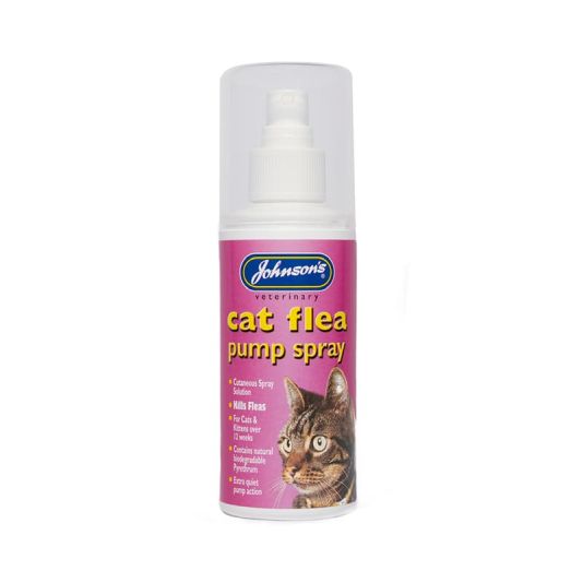 Johnson's Veterinary Cat Flea Spray - 100ml