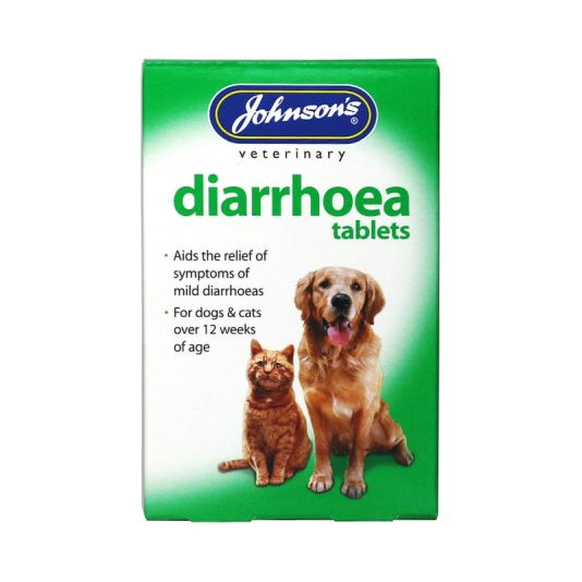Johnson's Veterinary Diarrhoea Tablets - 12 Pack