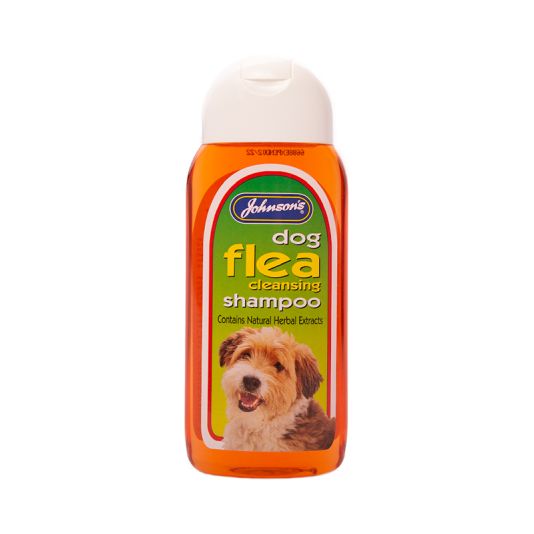 Johnson's Veterinary Dog Flea Cleansing Shampoo 200ml