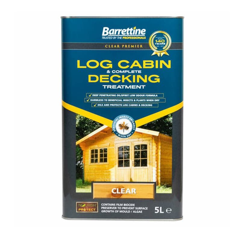 Log Cabin and Decking Treatment 5 Litres