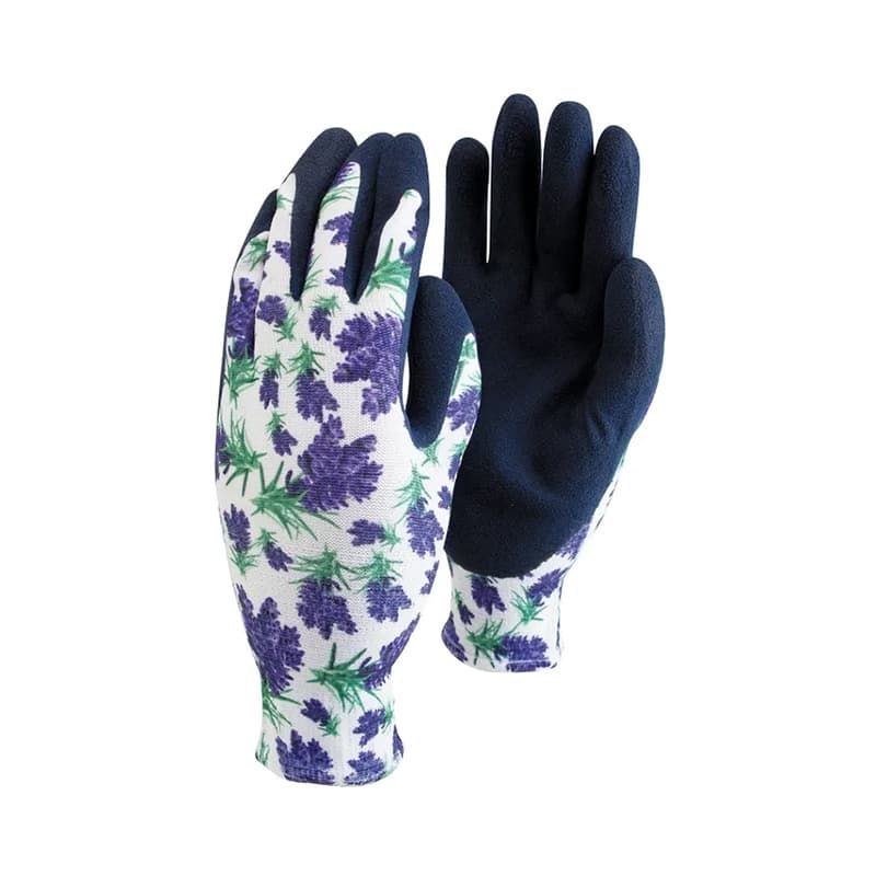 Mastergrip Patterned Gloves Lavender - Small