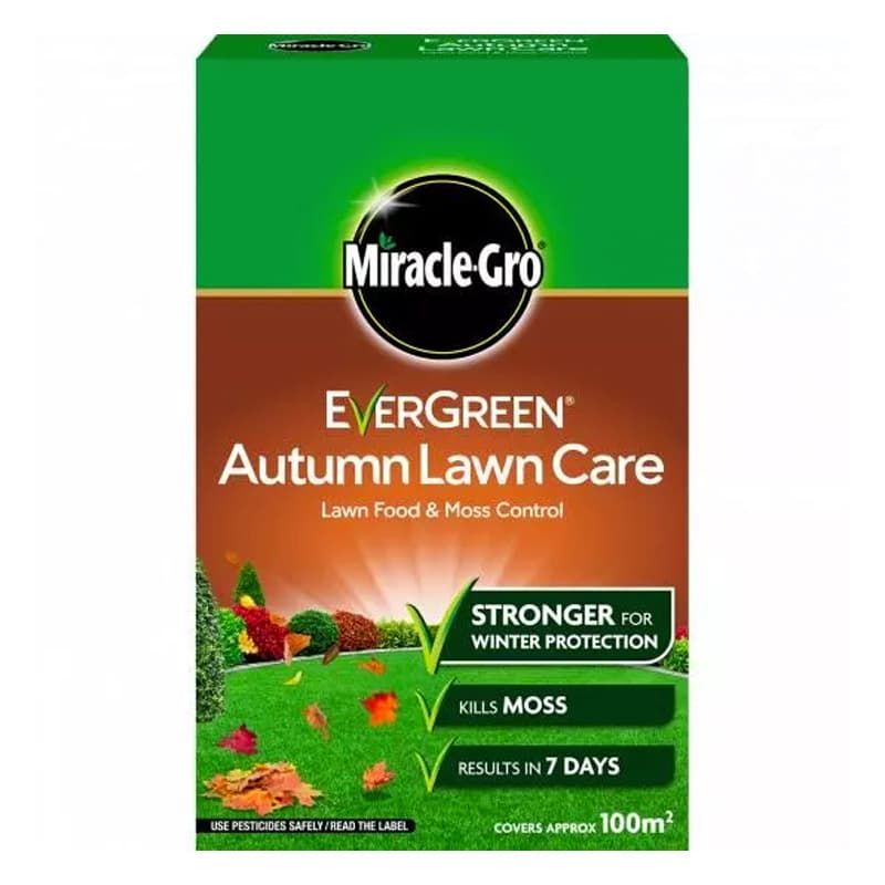 MIRACLE-GRO EVERGREEN AUTUMN LAWN CARE 100M2 + 20% FREE