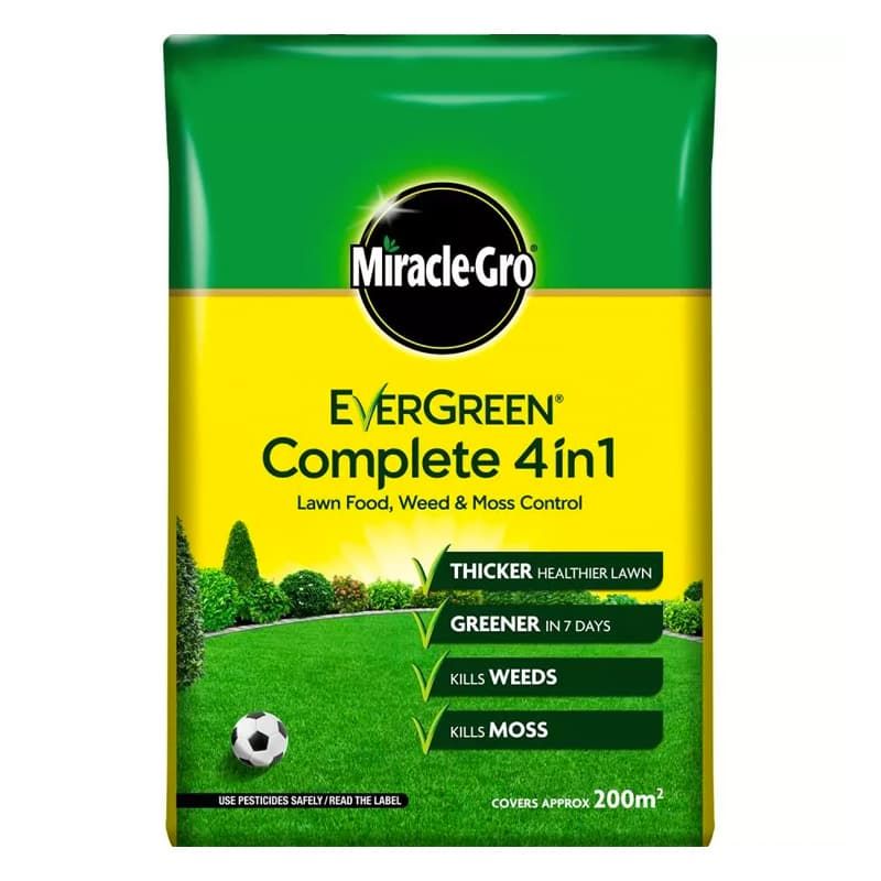 MIRACLE-GRO EVERGREEN COMPLETE 4 IN 1 200M2