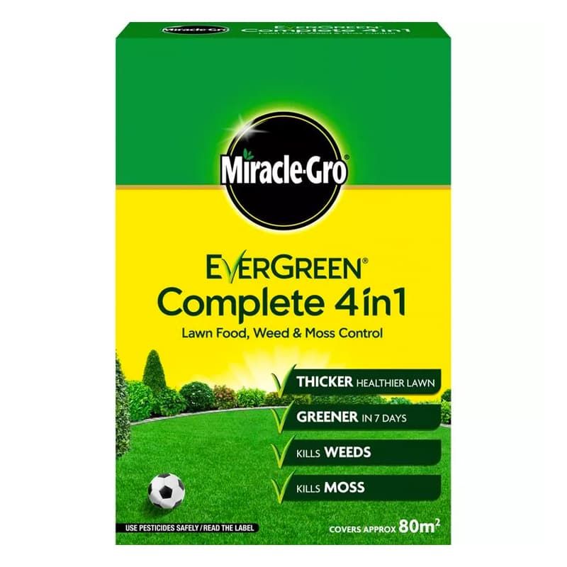 MIRACLE-GRO EVERGREEN COMPLETE 80M2 + 25% FREE