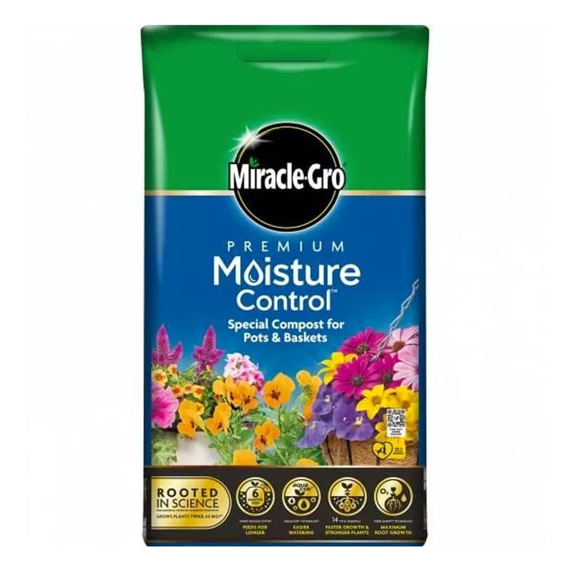 MIRACLE-GRO MOISTURE CONTROL COMPOST 10LTR