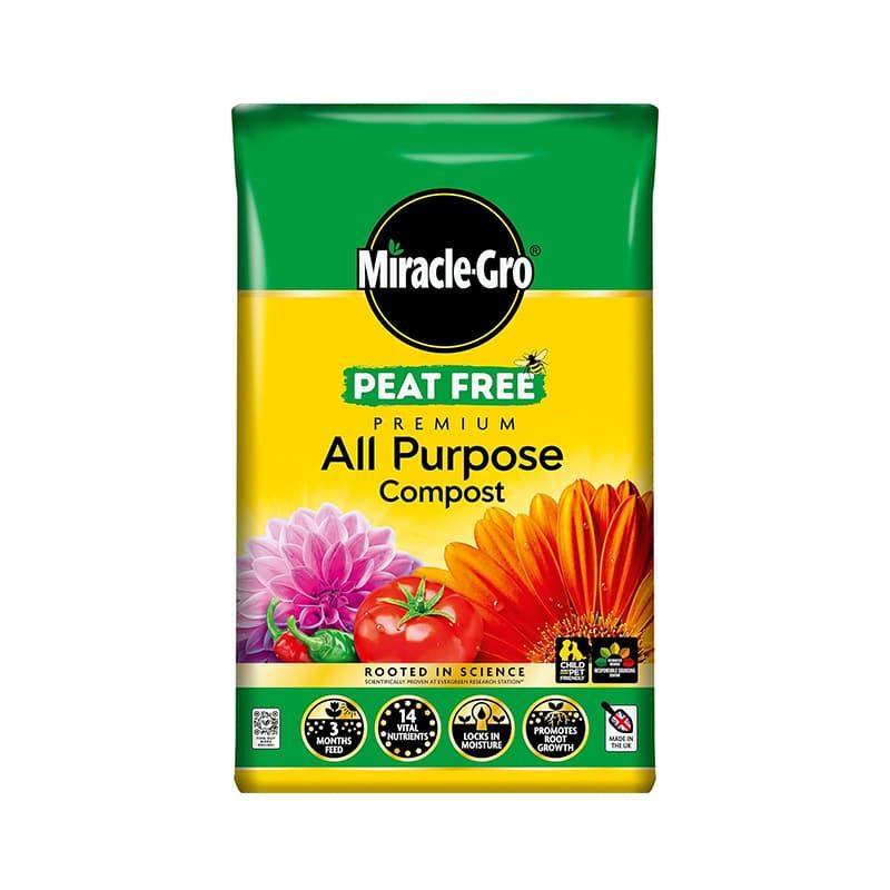 Miracle-Gro Peat Free All-Purpose Compost 20 Litre