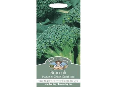 Broccoli (autumn) 'Green Calabrese' Seeds