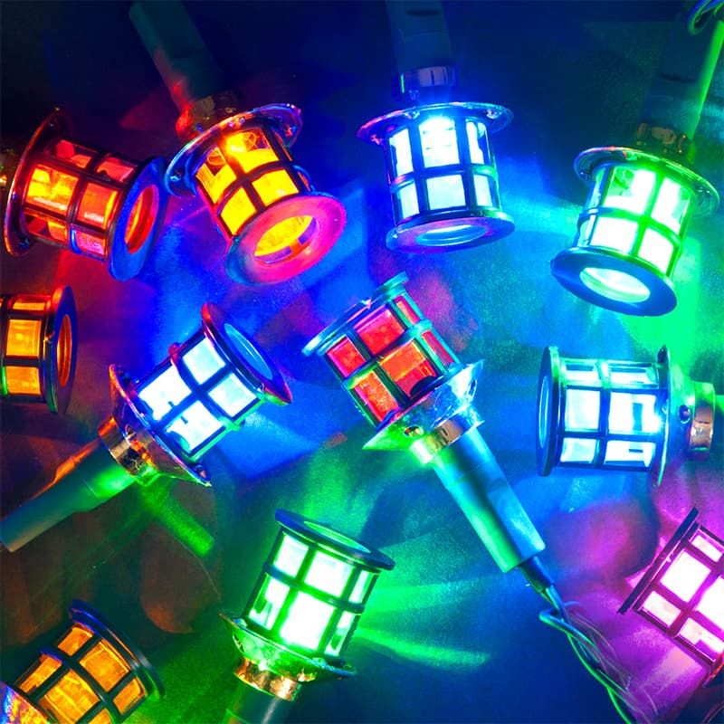 Multicoloured LED Palace Lights