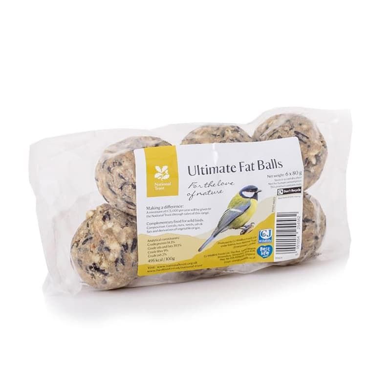 National Trust Ultimate Fat Balls 6 Pack