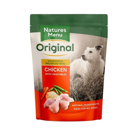 Natures Menu Chicken with Vegetables & Rice Meal Pouch 300g
